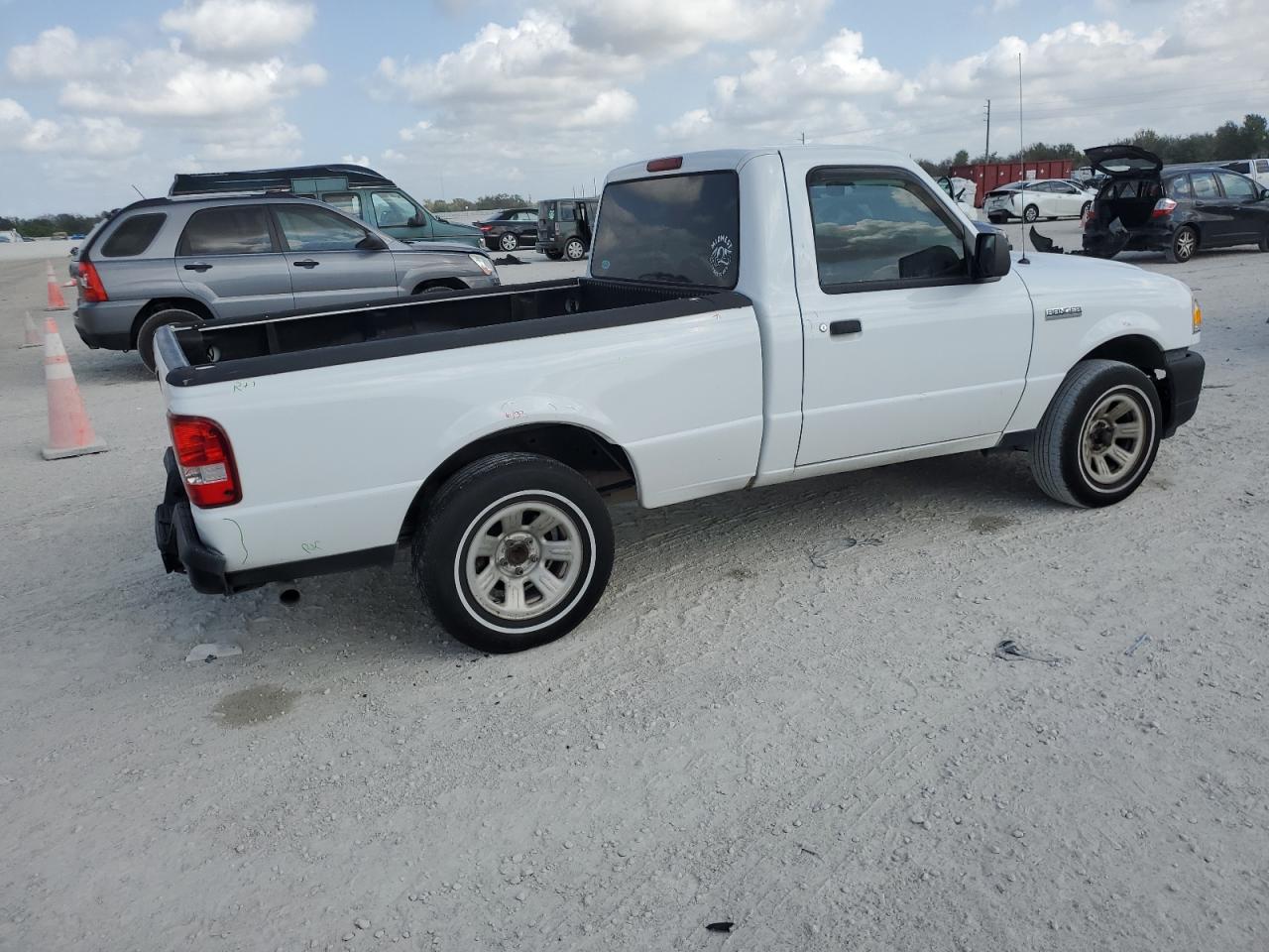 2011 Ford Ranger VIN 1FTKR1AD8BPB17390 Copart auction photo, rear end / front end damage thumbnail 3