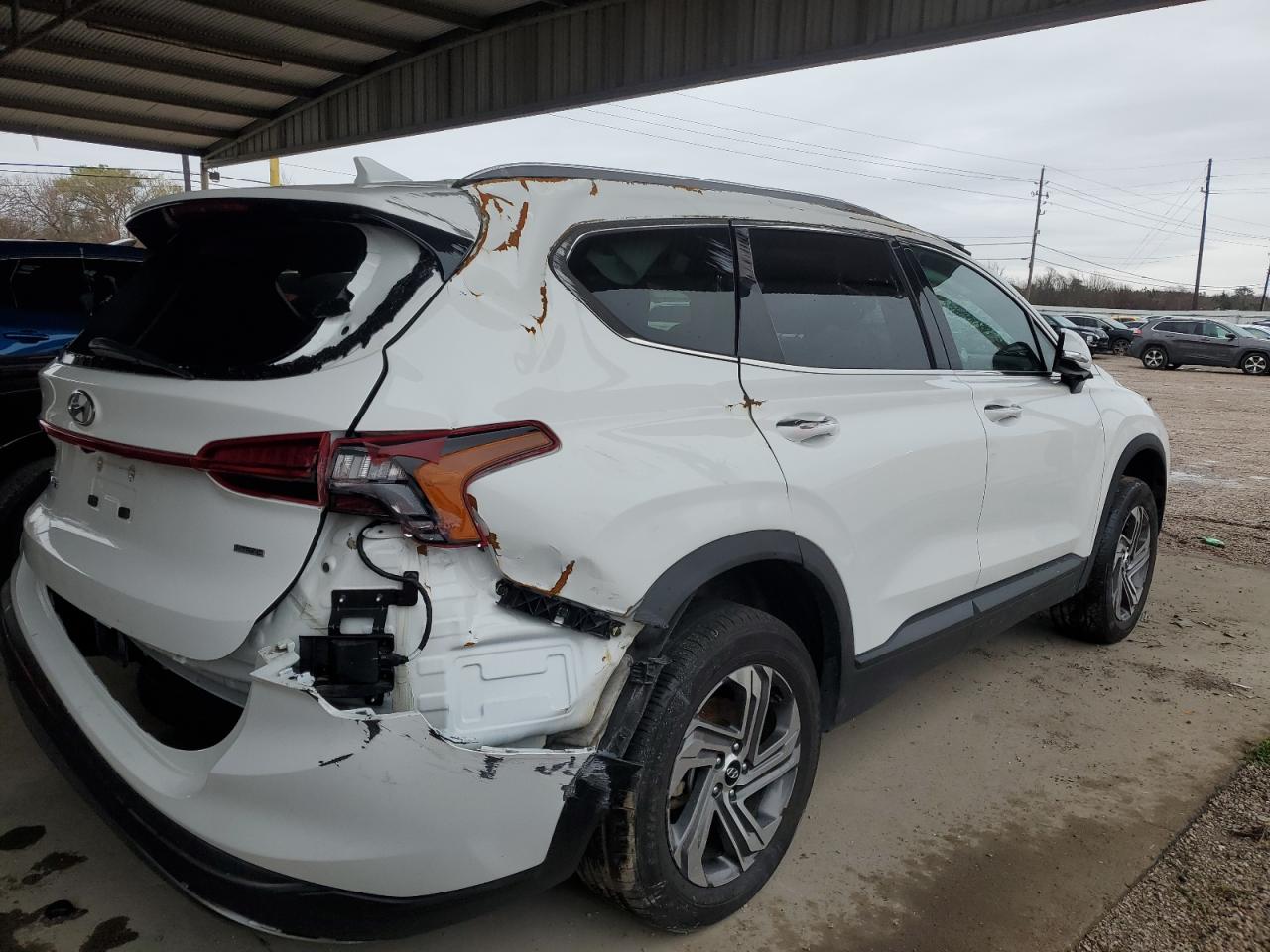 2023 Hyundai Santa Fe VIN 5NMS2DAJ3PH598564 Copart auction photo, all over damage thumbnail 3