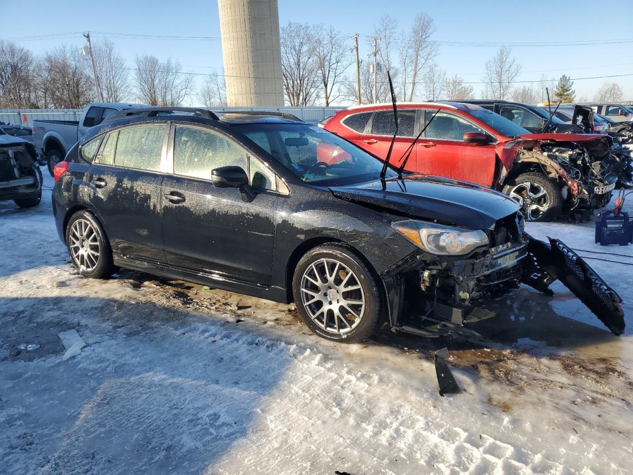 2015 Subaru Impreza VIN JF1GPAT6XF8209133 Copart auction photo, front end damage thumbnail 4