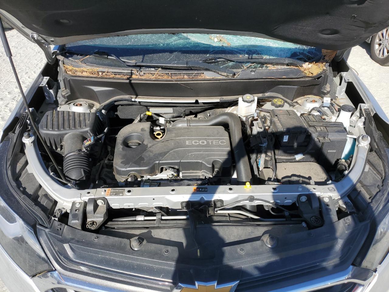 2021 Chevrolet Equinox VIN 3GNAX5EV7MS141509 Copart auction photo, top/roof damage thumbnail 11