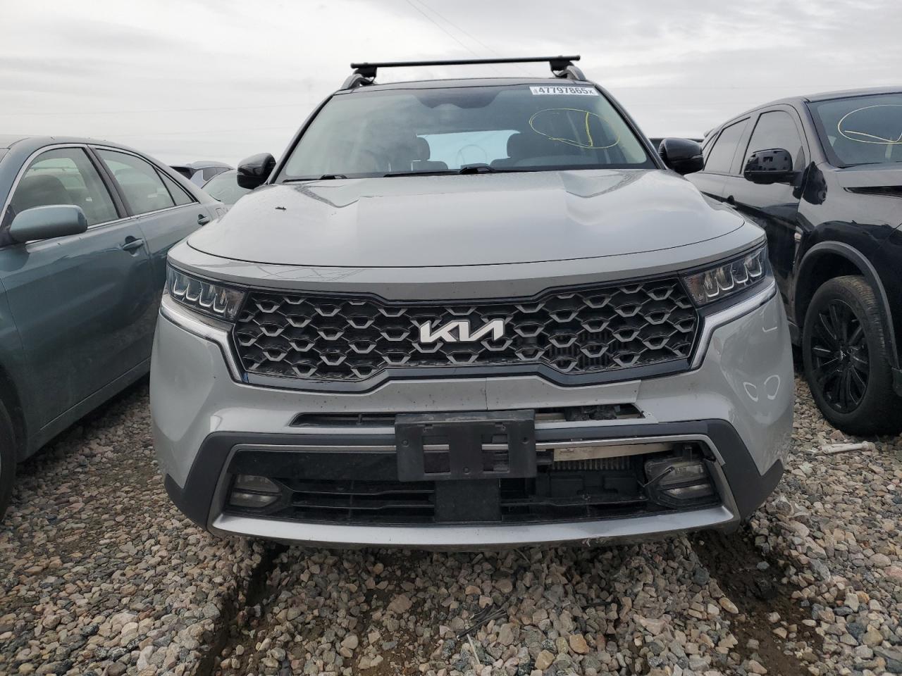 2022 KIA Sorento VIN 5XYRHDLF9NG077684 Copart auction photo, rear end / side damage thumbnail 5