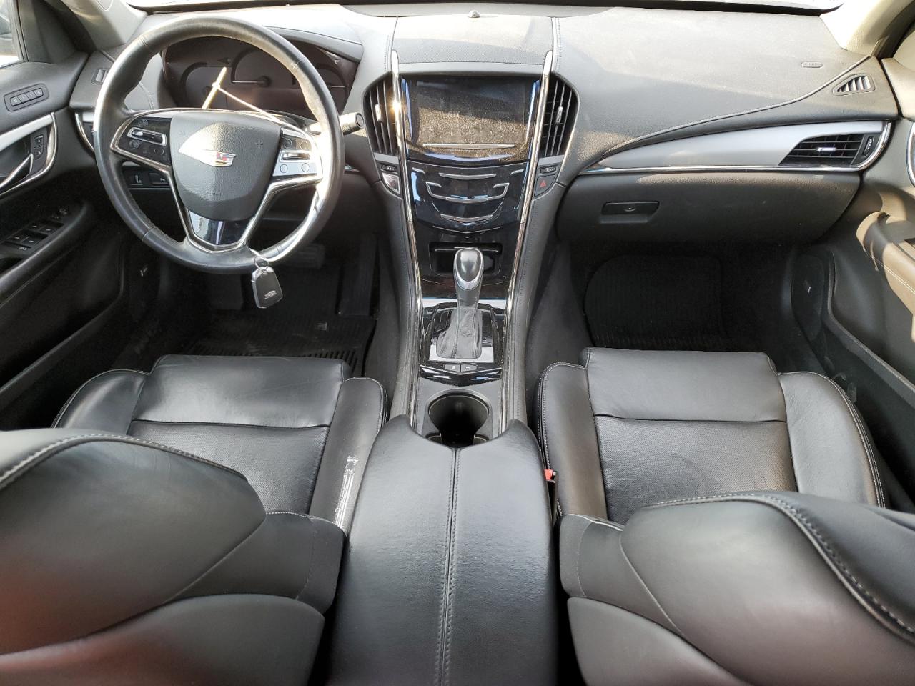 2015 Cadillac ATS VIN 1G6AH5RX2F0100977 Copart auction photo, undercarriage damage thumbnail 8