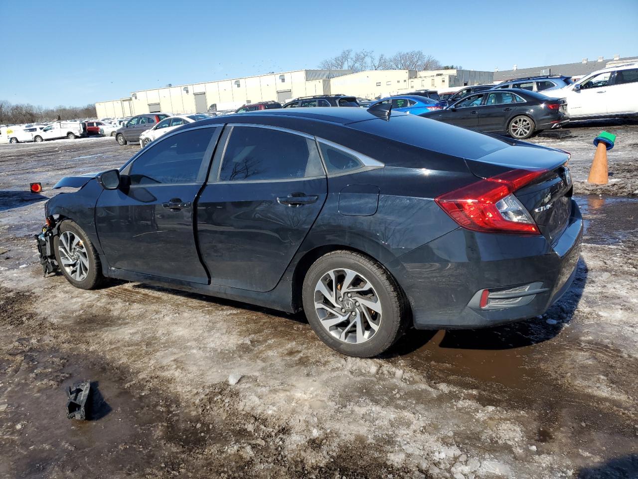 2017 Honda Civic VIN 2HGFC2F79HH571349 Copart auction photo, front end / minor dent/scratches damage thumbnail 2
