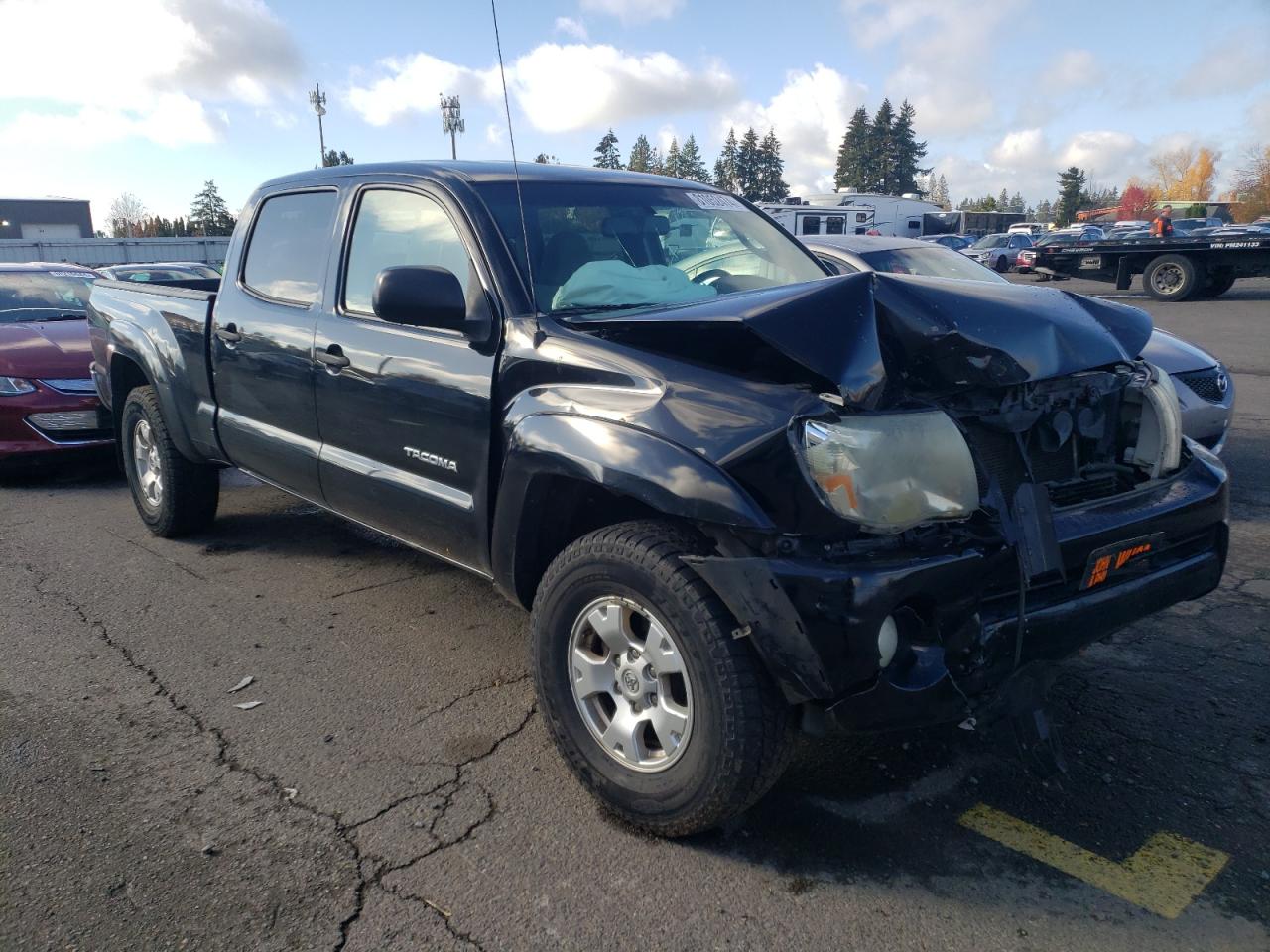 2011 Toyota Tacoma VIN 3TMMU4FN6BM032225 Copart auction photo, front end damage thumbnail 4