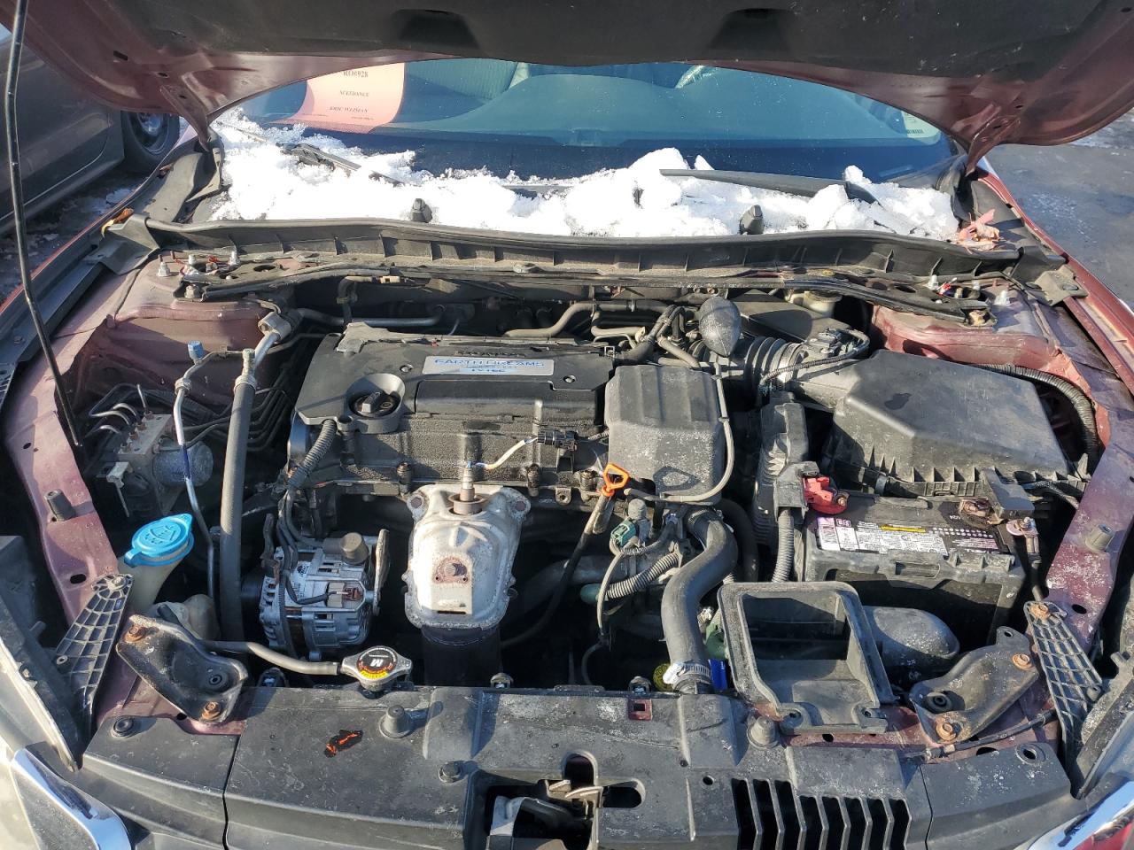 2014 Honda Accord VIN 1HGCR2F52EA031352 Copart auction photo, rear end damage thumbnail 11