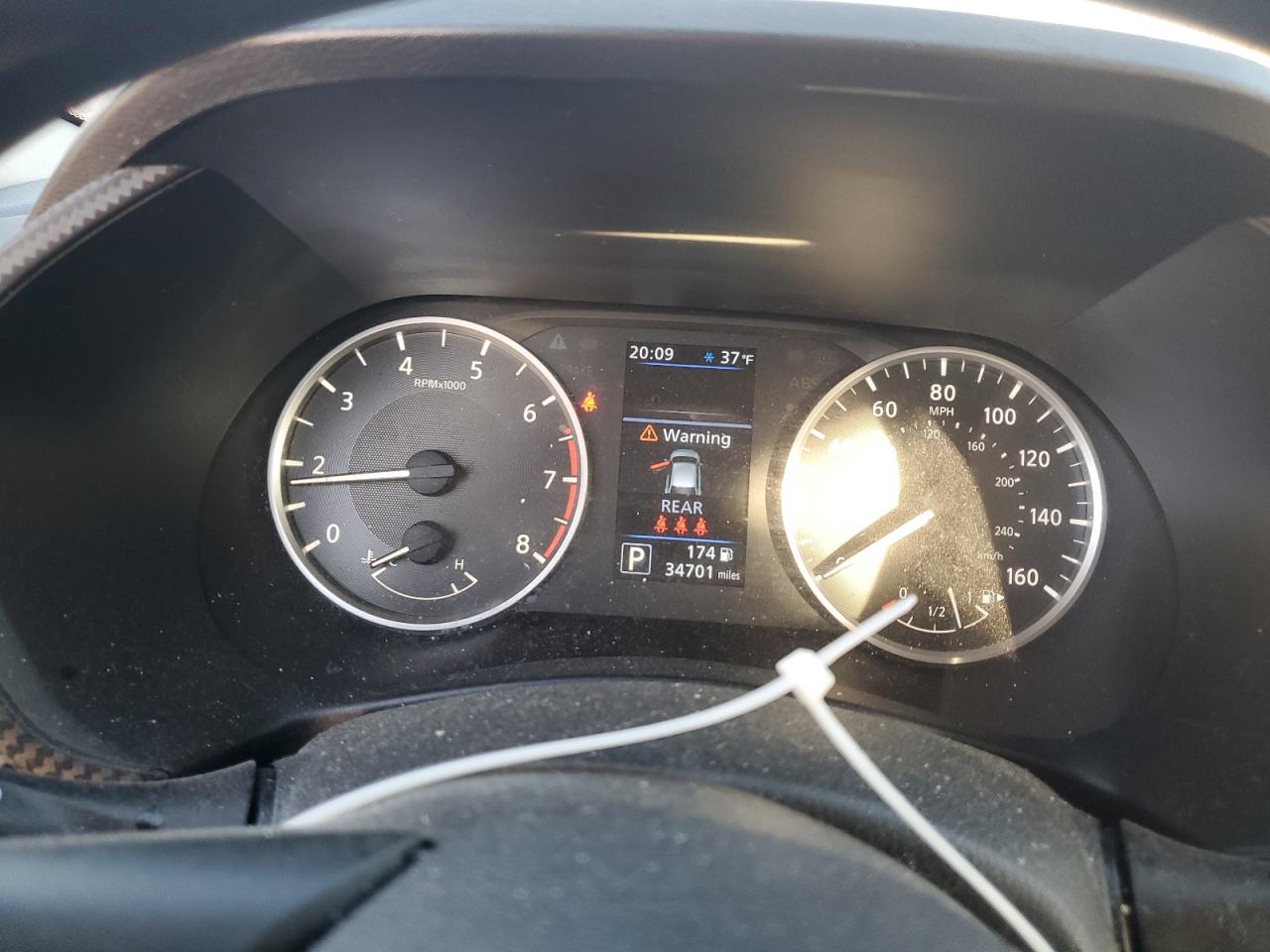 2022 Nissan Sentra VIN 3N1AB8BV7NY227062 Copart auction photo, frame damage / front end damage thumbnail 9