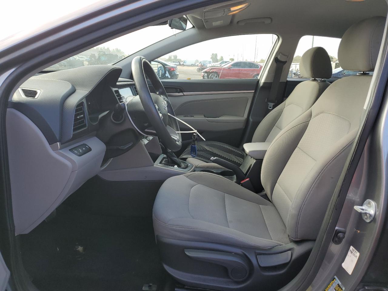 2019 Hyundai Elantra VIN 5NPD84LF4KH442934 Copart auction photo, front end damage thumbnail 7