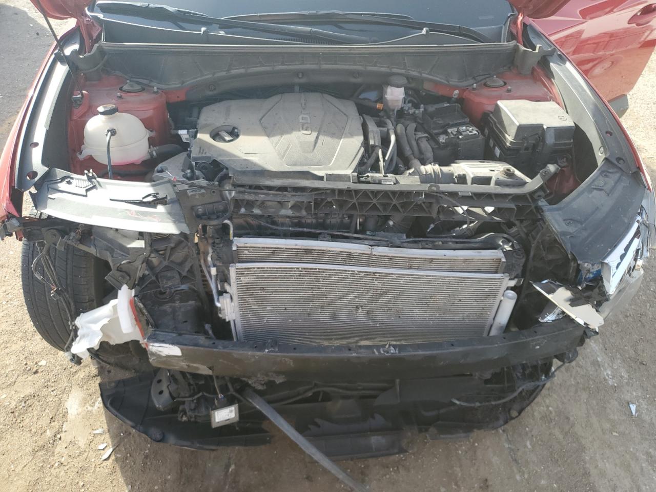 2022 Hyundai Tucson VIN 5NMJCCAE6NH004195 Copart auction photo, front end damage thumbnail 12