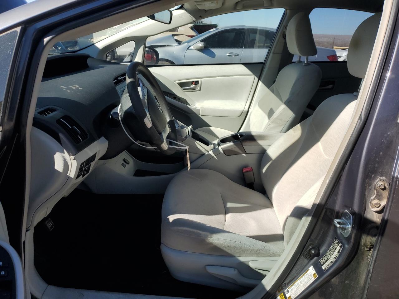 2013 Toyota Prius VIN JTDKN3DU6D1620781 Copart auction photo, front end damage thumbnail 7
