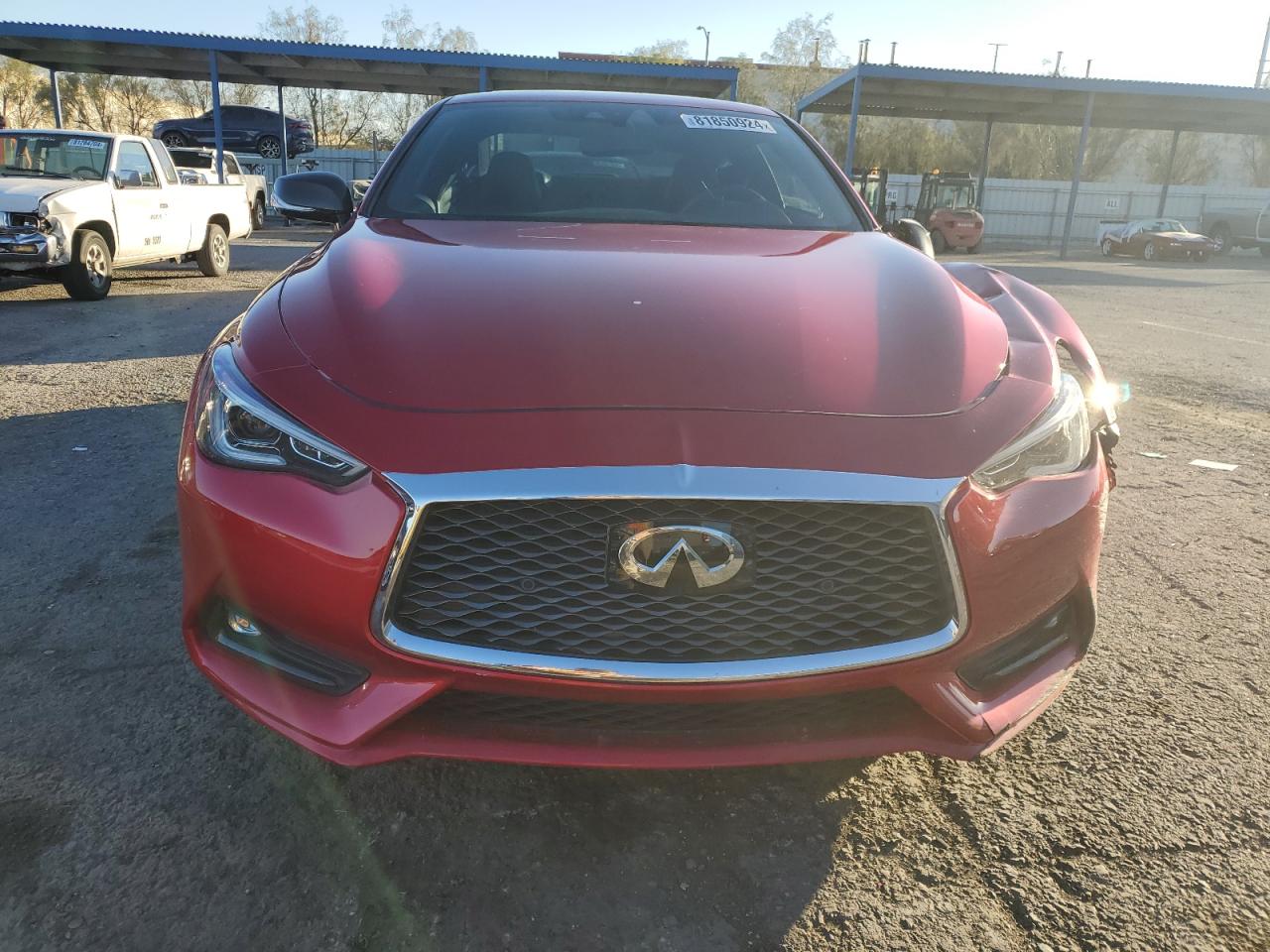 2017 Infiniti Q60 VIN JN1FV7EL3HM701355 Copart auction photo, all over damage thumbnail 5