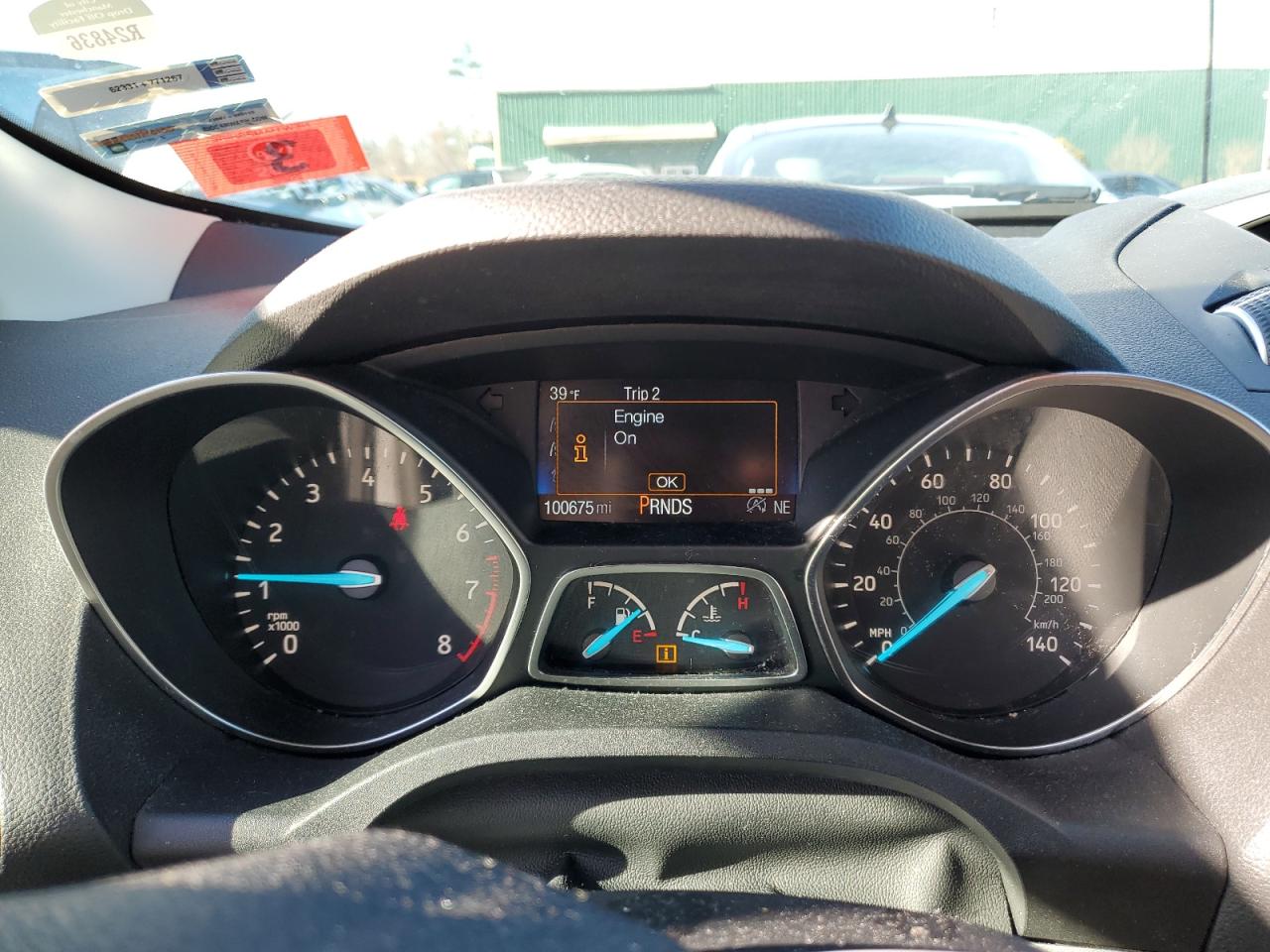 2017 Ford Escape VIN 1FMCU9GD4HUD43831 Copart auction photo, front end / minor dent/scratches damage thumbnail 9