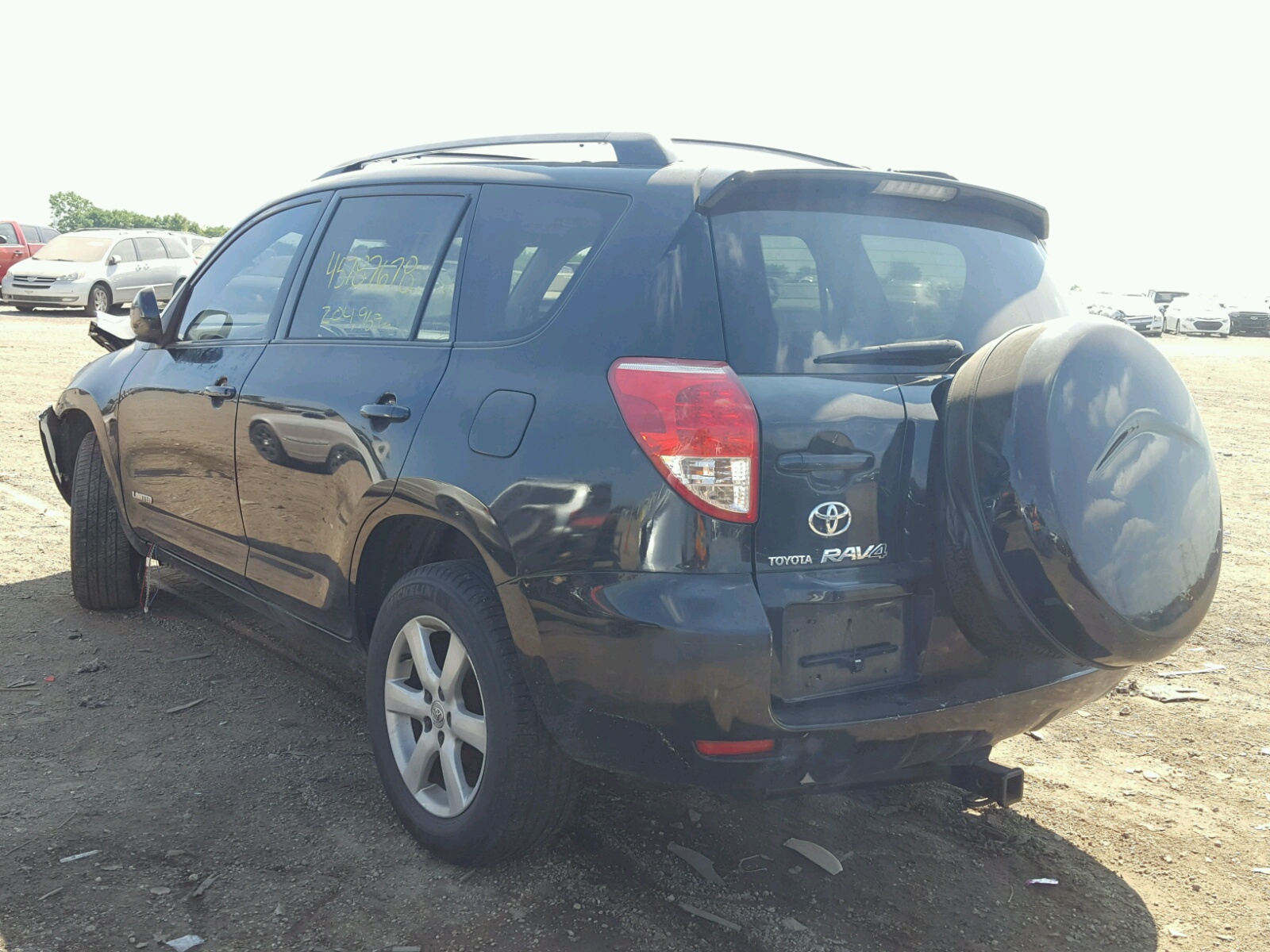 2007 Toyota RAV 4 VIN JTMBD31V576031650 Copart auction photo, front end / rear end damage thumbnail 3