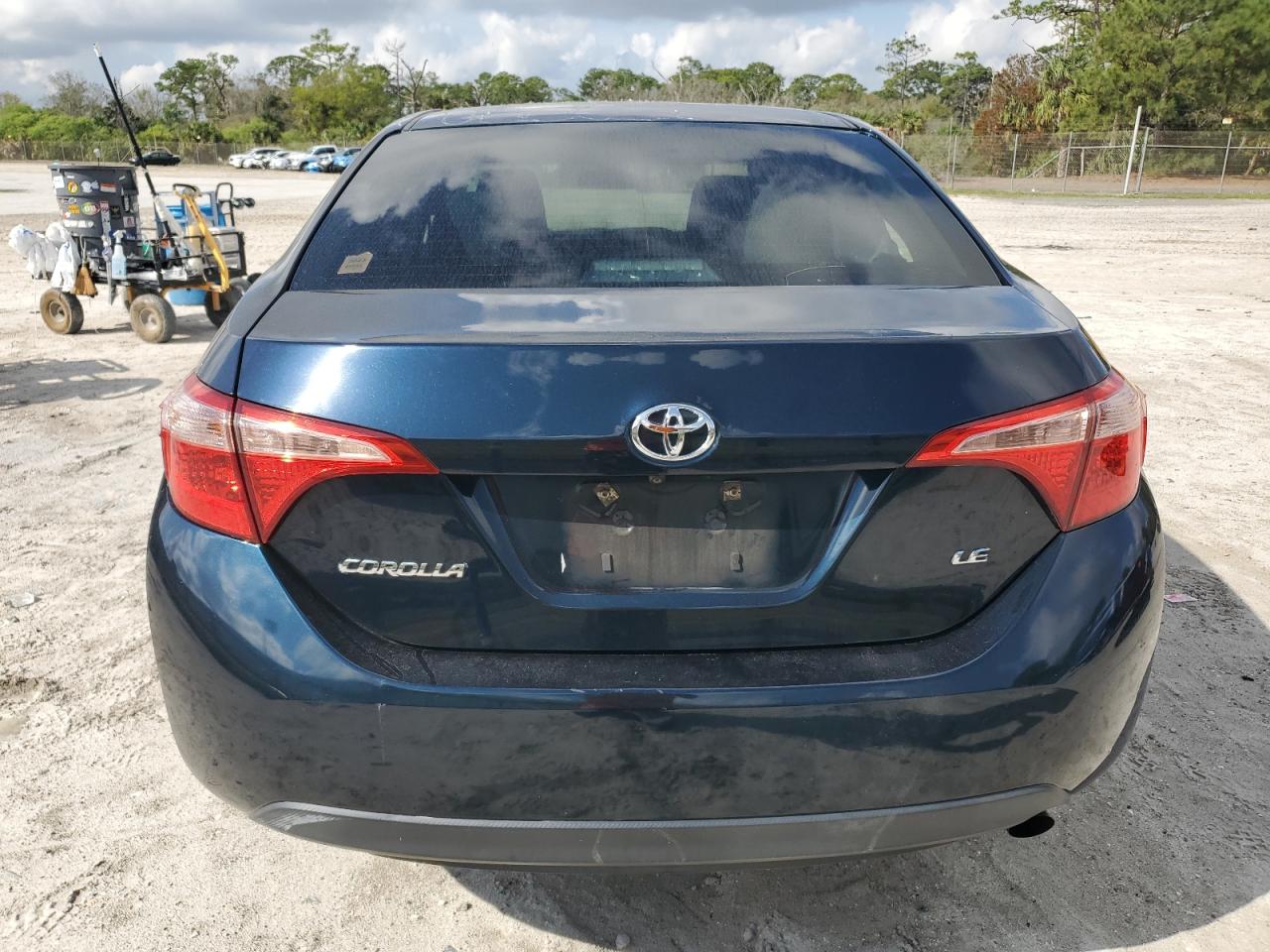 2017 Toyota Corolla VIN 2T1BURHE5HC826944 Copart auction photo, side damage thumbnail 6