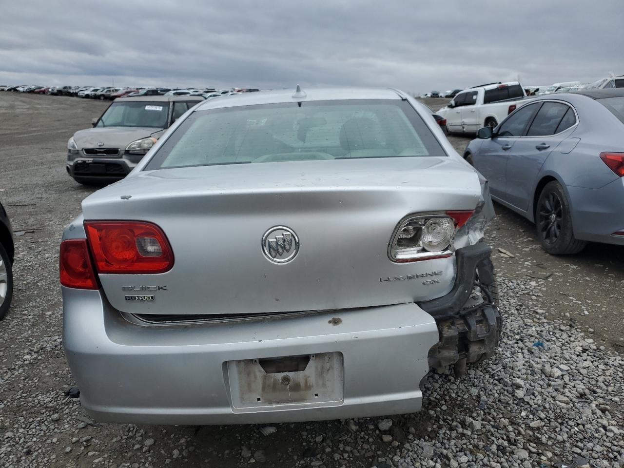 2009 Buick Lucerne VIN 1G4HP57M09U147893 Copart auction photo, front end / rear end damage thumbnail 6
