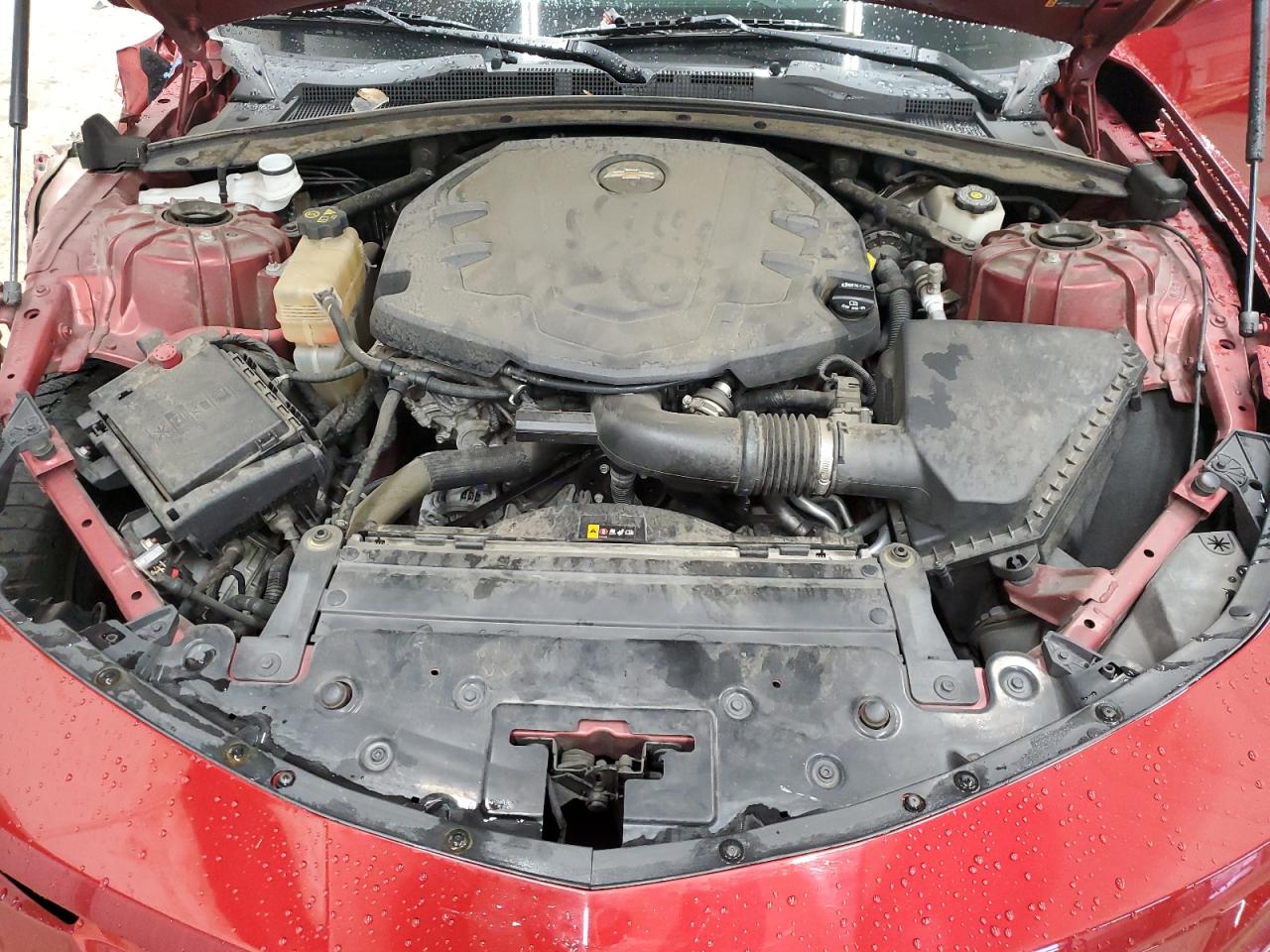 2018 Chevrolet Camaro VIN 1G1FB1RS6J0101634 Copart auction photo, front end / undercarriage damage thumbnail 13