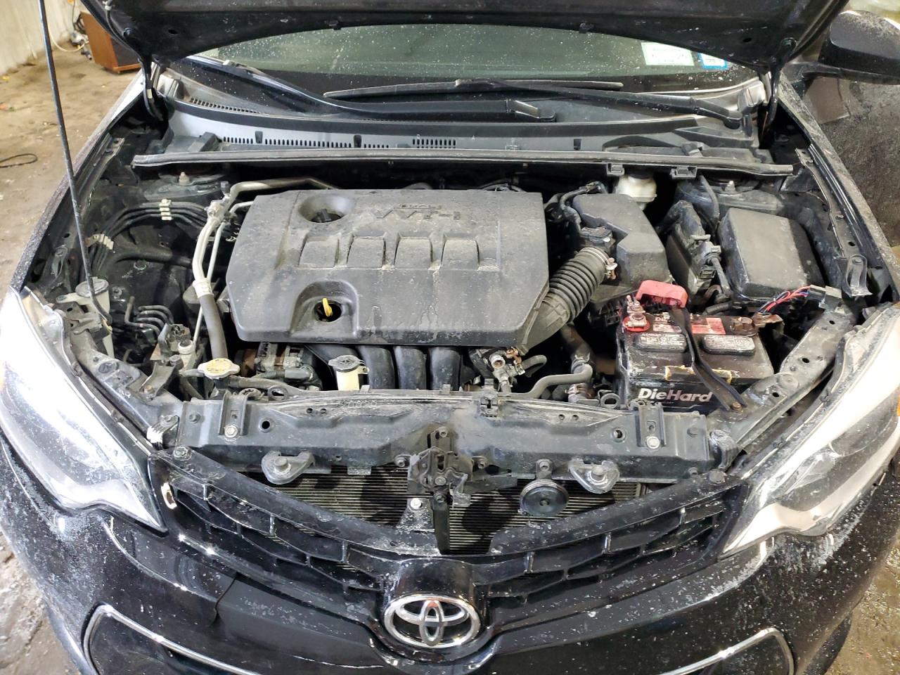 2015 Toyota Corolla VIN 2T1BURHE0FC359381 Copart auction photo, front end / minor dent/scratches damage thumbnail 12