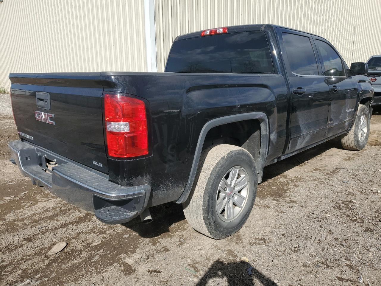 2018 GMC Sierra VIN 3GTP1MEC3JG299972 Copart auction photo, all over damage thumbnail 3