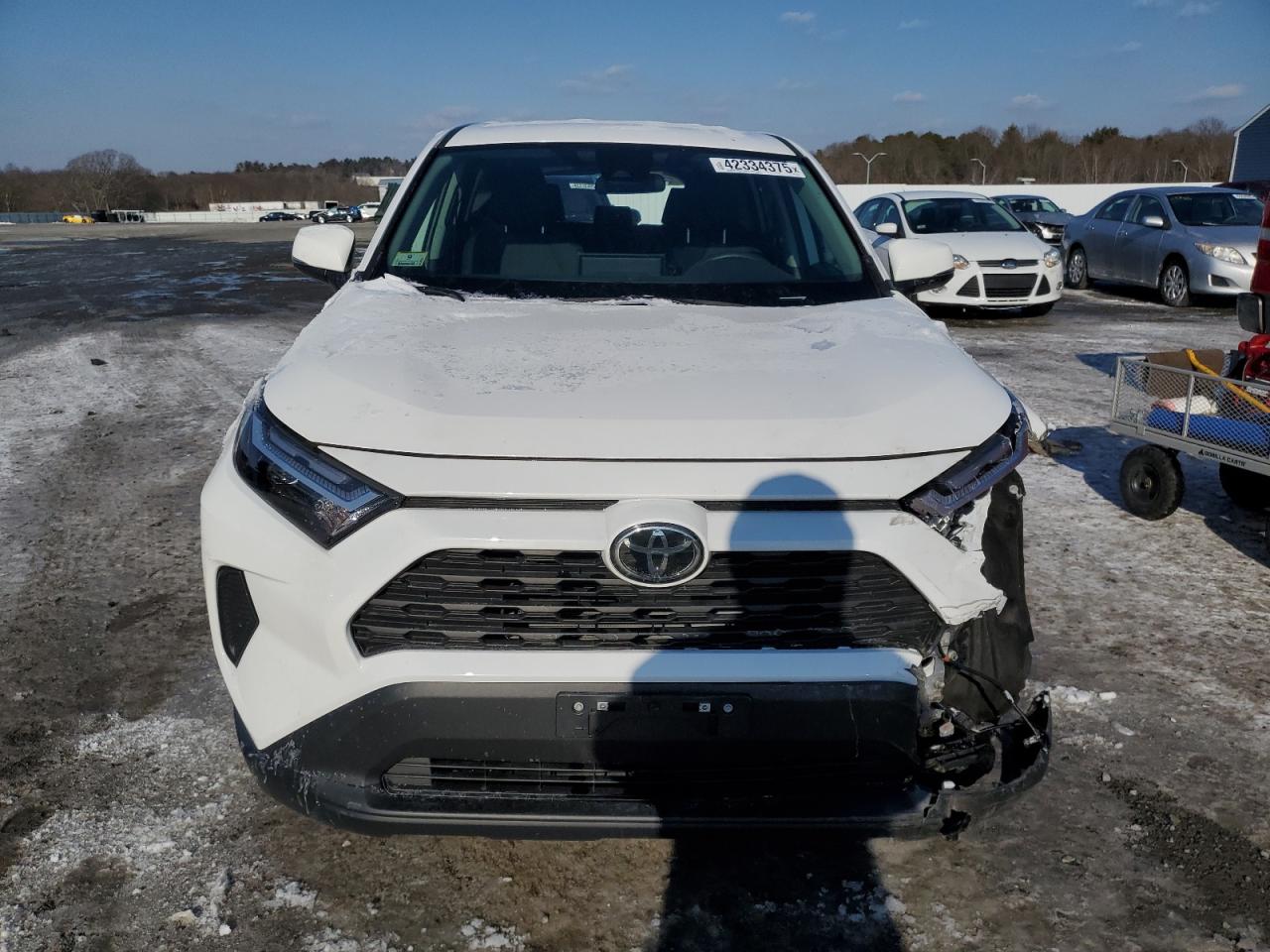 2023 Toyota RAV 4 VIN 2T3G1RFV8PW391892 Copart auction photo, front end / rear end damage thumbnail 5