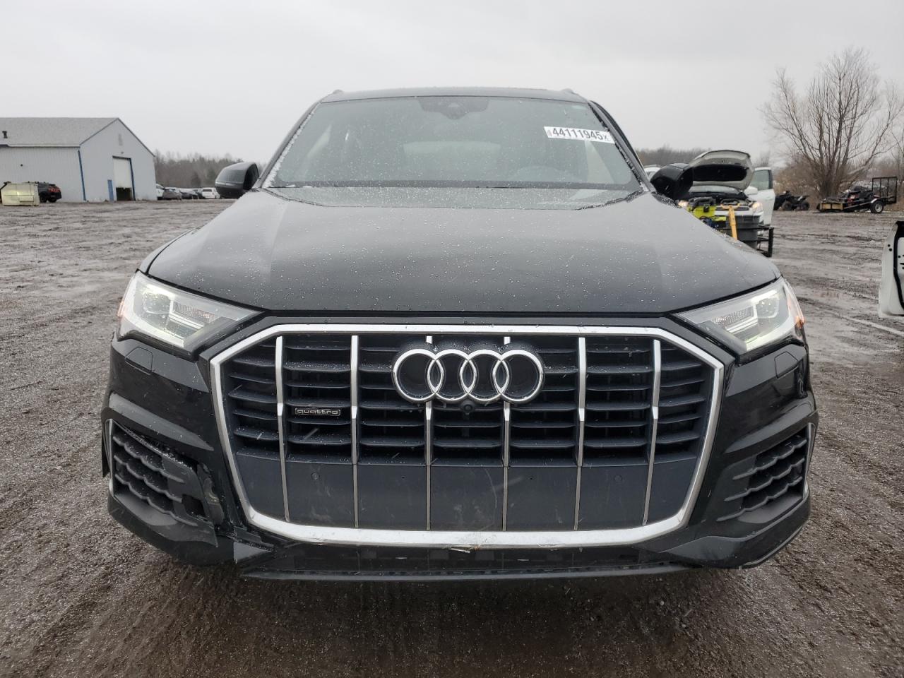 2020 Audi Q7 VIN WA1LXAF77LD003374 Copart auction photo, side / front end damage thumbnail 5