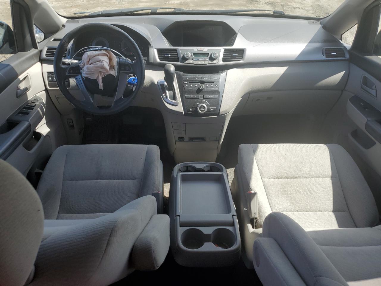 2013 Honda Odyssey VIN 5FNRL5H44DB021590 Copart auction photo, front end / minor dent/scratches damage thumbnail 8