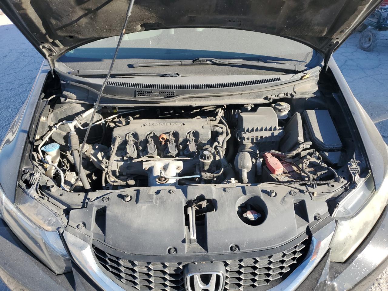 2013 Honda Civic VIN 19XFB2F52DE055498 Copart auction photo, undercarriage / minor dent/scratches damage thumbnail 12