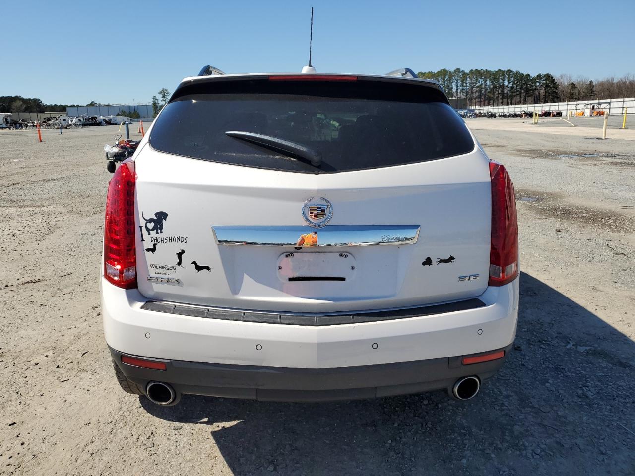 2015 Cadillac SRX VIN 3GYFNBE30FS608526 Copart auction photo, side damage thumbnail 6