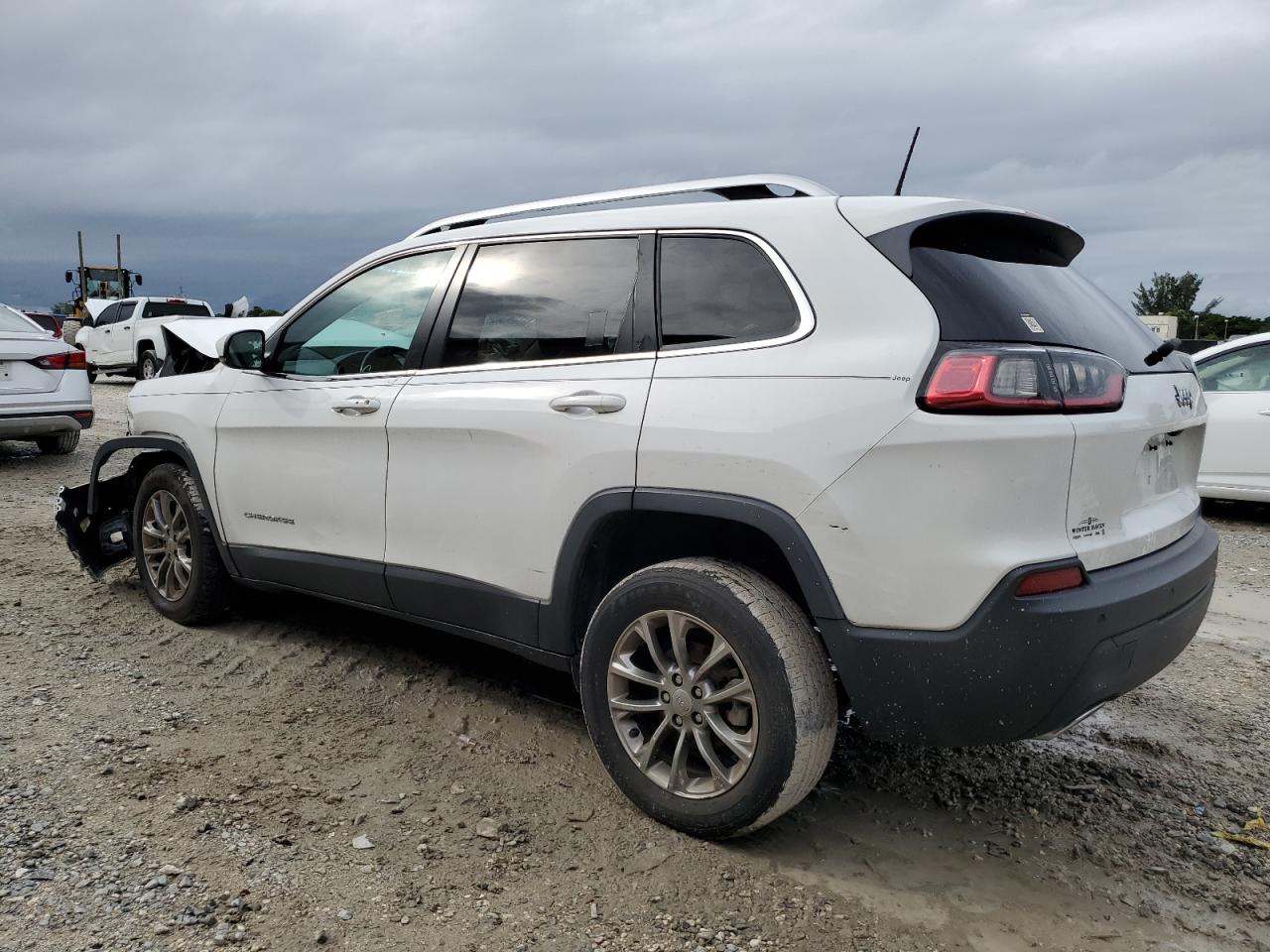 2020 Jeep Grand Cherokee VIN 1C4PJLLN9LD642993 Copart auction photo, front end damage thumbnail 2