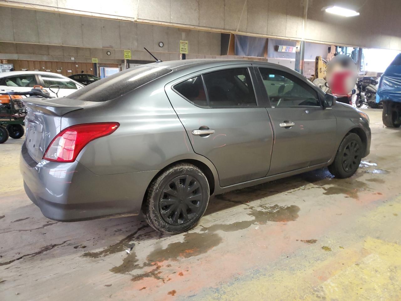 2019 Nissan Versa VIN 3N1CN7AP6KL872579 Copart auction photo, front end / mechanical damage thumbnail 3