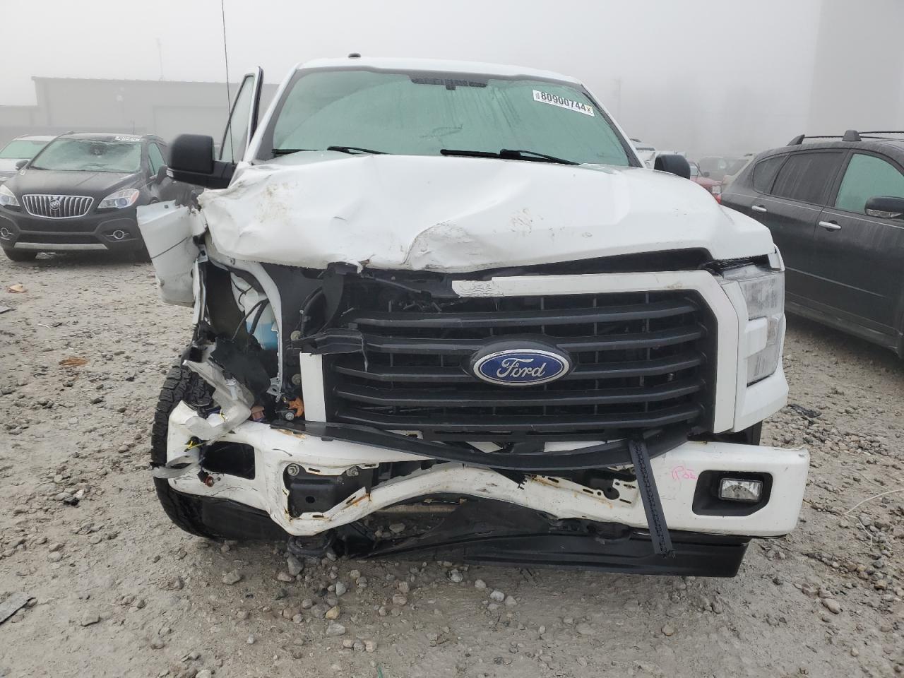 2017 Ford F-150 VIN 1FTEW1EP3HFC58697 Copart auction photo, front end damage thumbnail 5