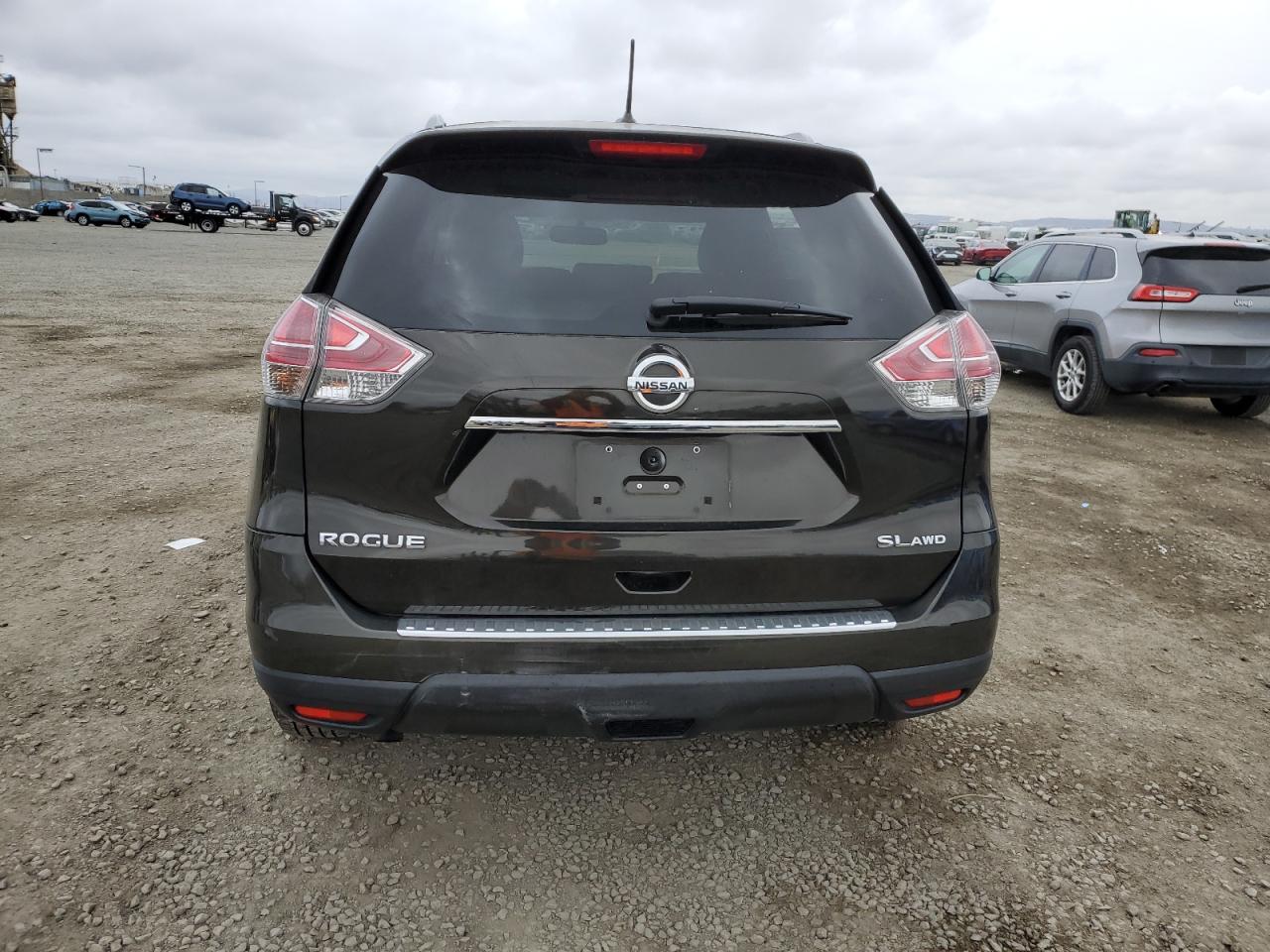 2016 Nissan Rogue VIN 5N1AT2MV4GC813648 Copart auction photo, front end damage thumbnail 6