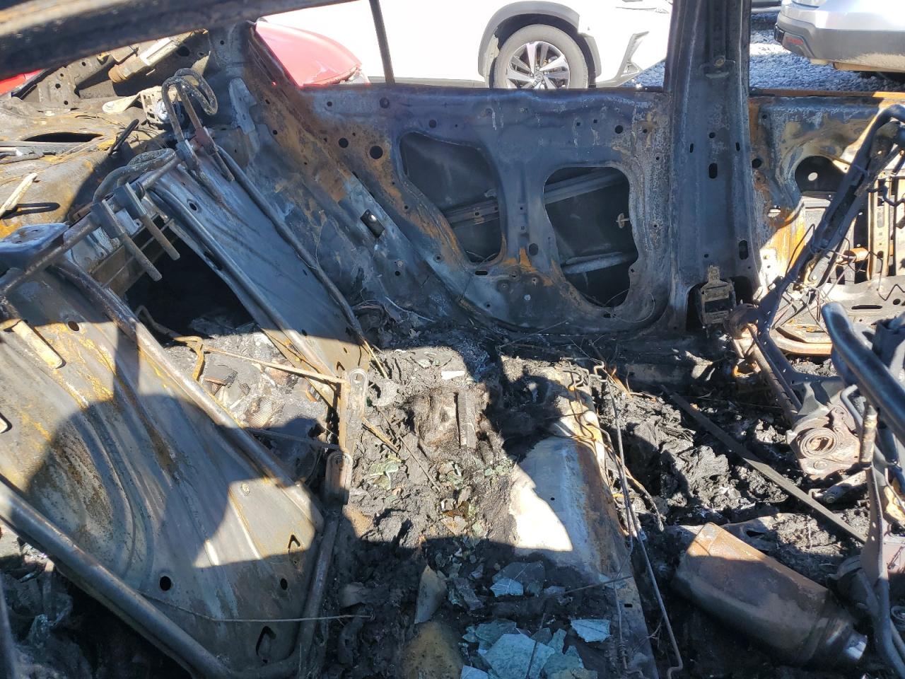 2010 Honda Accord VIN 1HGCP2F3XAA156159 Copart auction photo, burn damage thumbnail 10