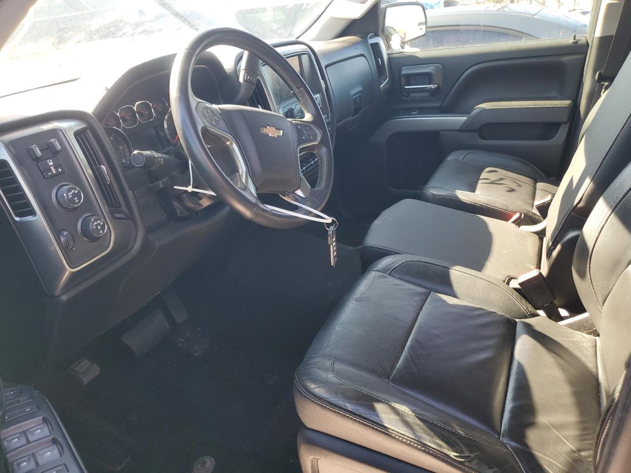 2017 Chevrolet Silverado VIN 3GCUKREC0HG356765 Copart auction photo, all over damage thumbnail 7