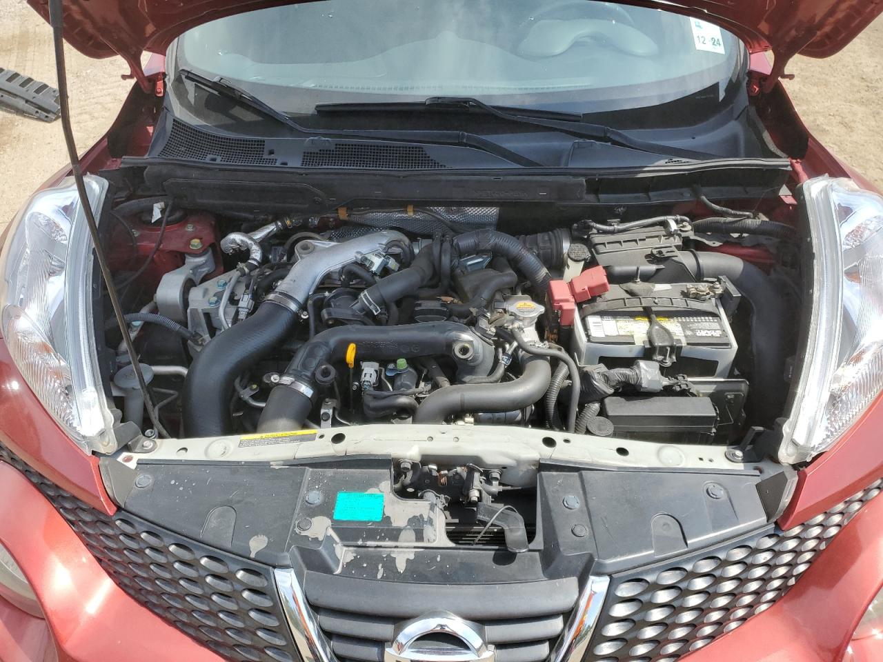 2014 Nissan Juke VIN JN8AF5MR0ET451447 Copart auction photo, rear end damage thumbnail 13