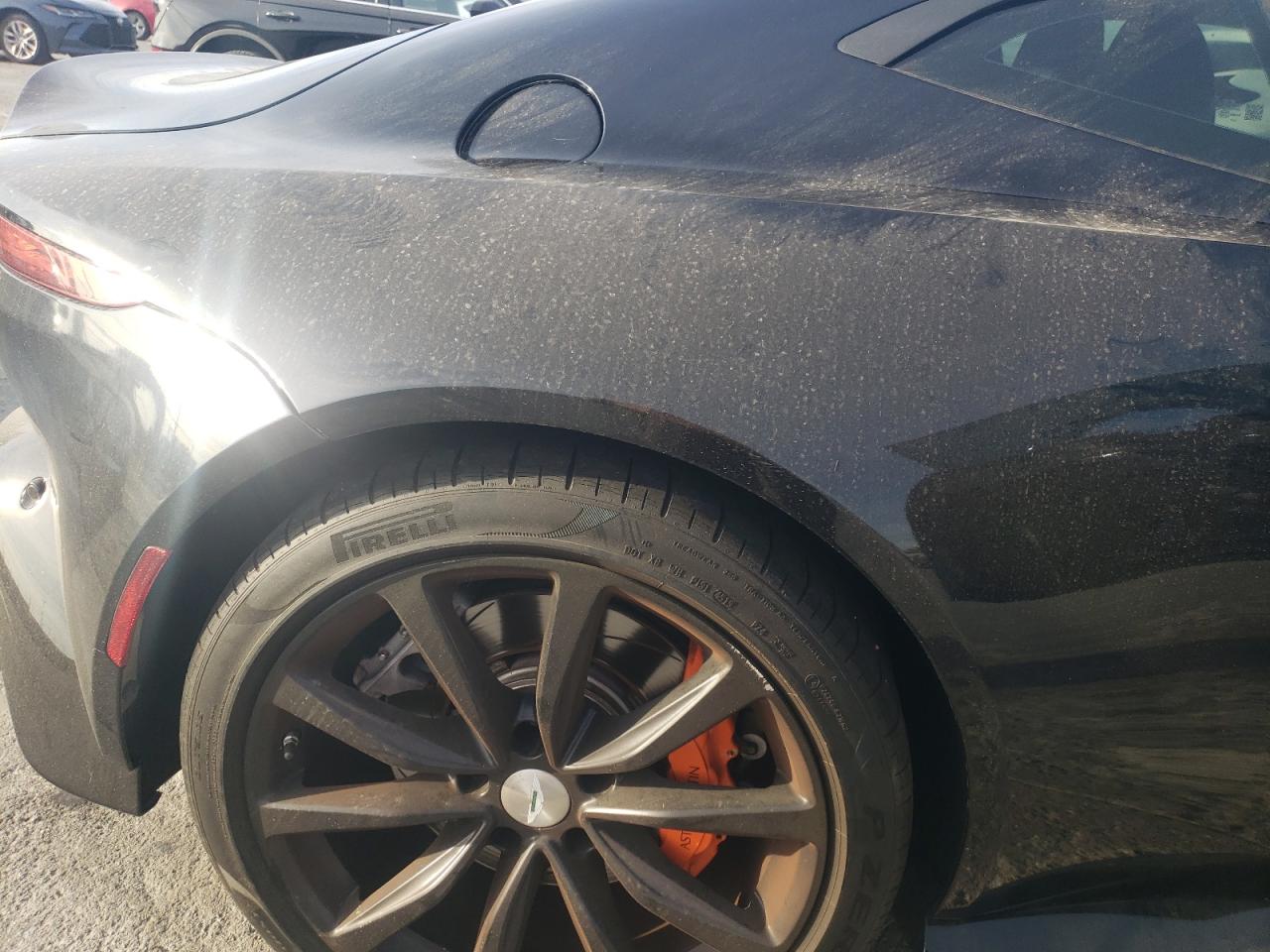 2020 Aston Martin Vantage VIN SCFSMGAWXLGN04982 Copart auction photo, all over damage thumbnail 11
