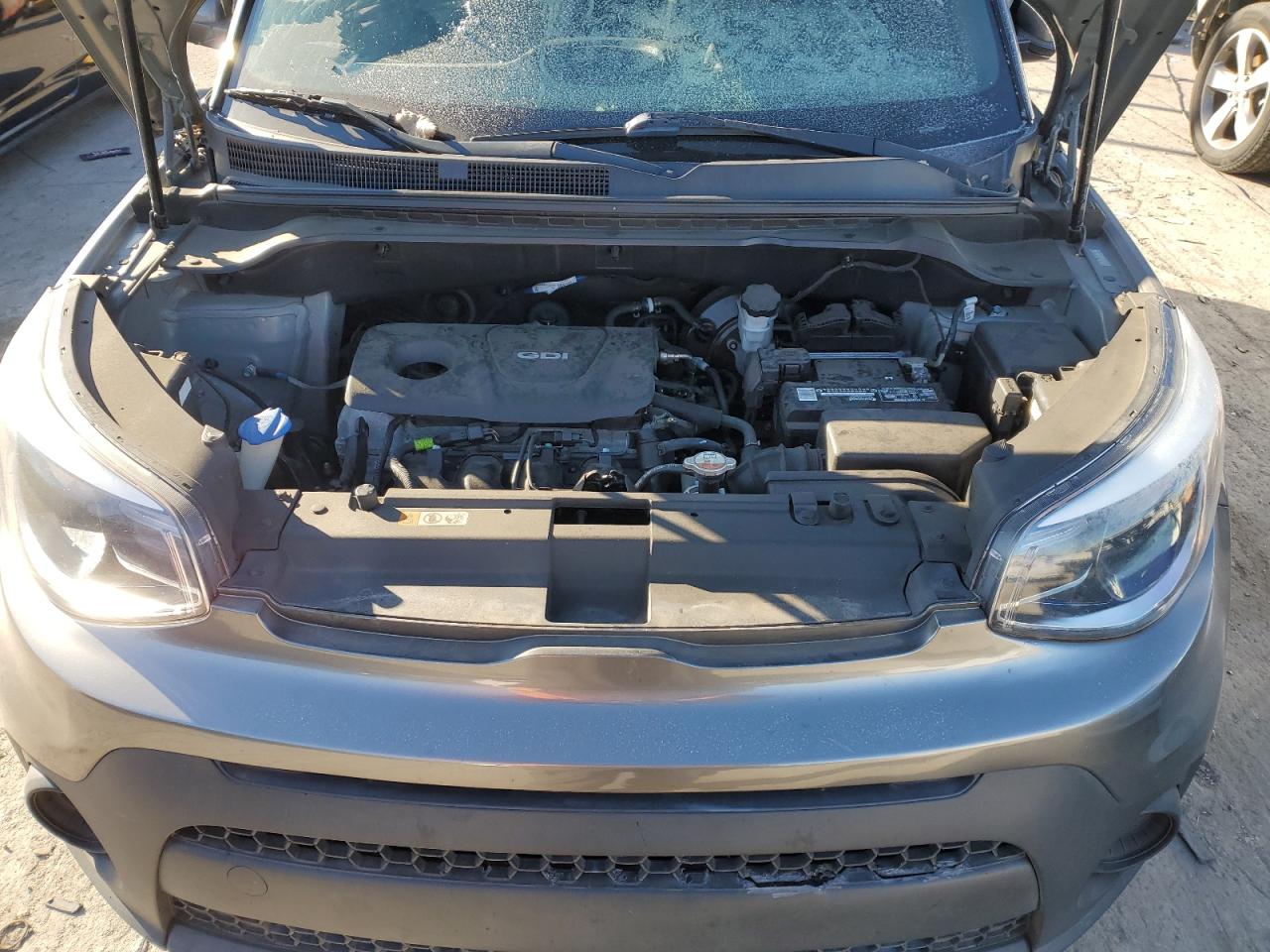 2019 KIA Soul VIN KNDJN2A22K7672086 Copart auction photo, rear end damage thumbnail 12