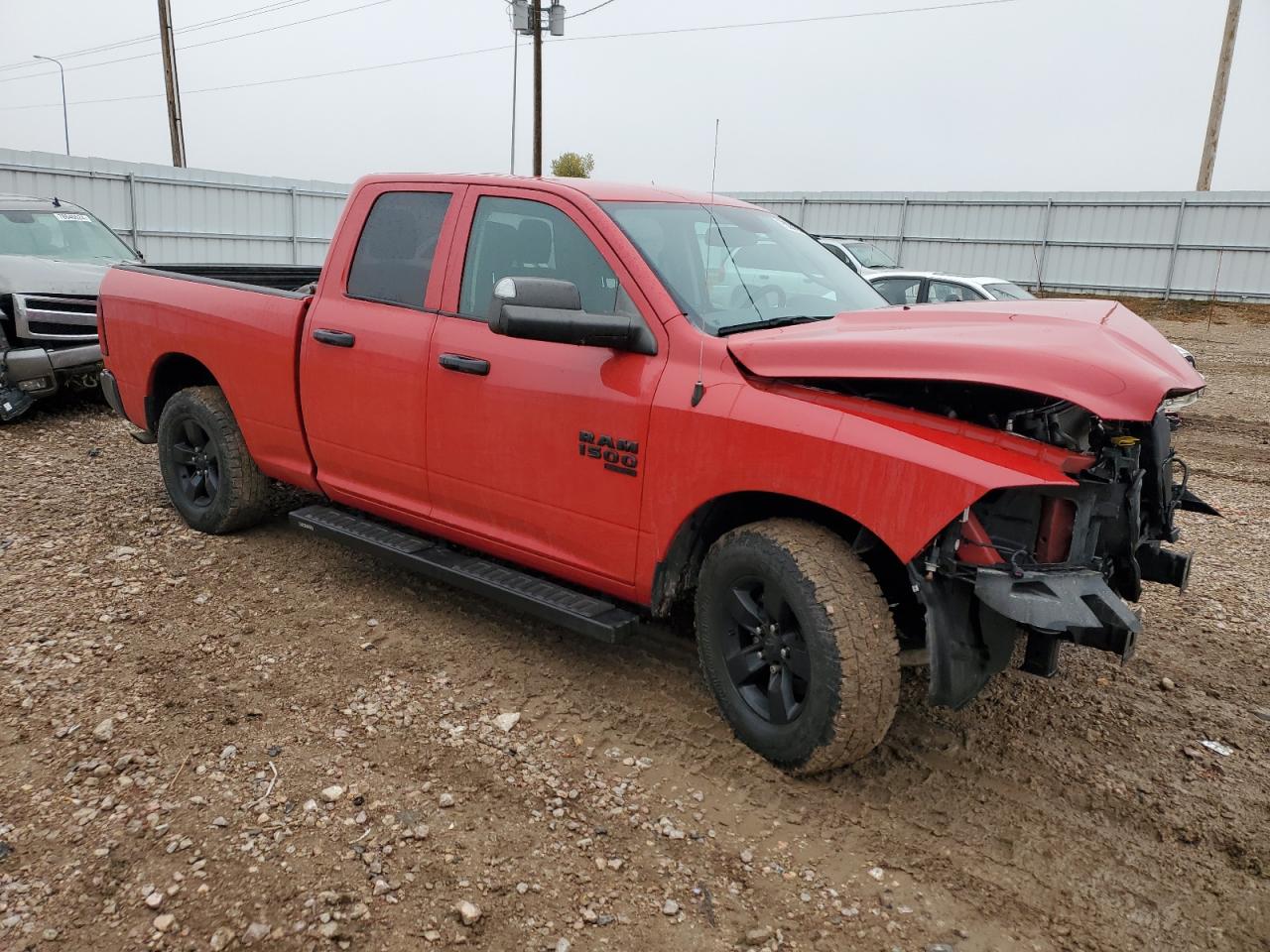 2021 RAM 1500 VIN 1C6RR6FG9MS586719 Copart auction photo, front end damage thumbnail 4