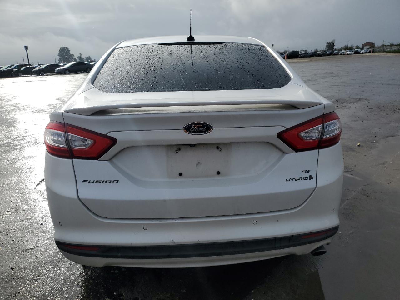 2013 Ford Fusion VIN 3FA6P0LU8DR235200 Copart auction photo, front end damage thumbnail 6