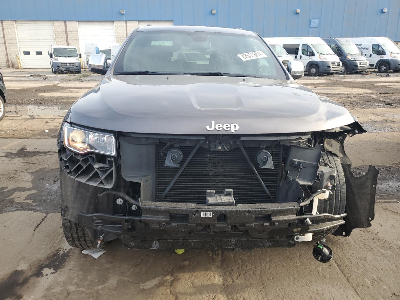 2021 Jeep Grand Cherokee VIN 1C4RJFBG0MC780054 Copart auction photo, front end / undercarriage damage thumbnail 5