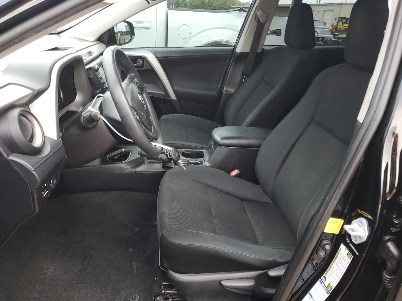 2017 Toyota RAV 4 VIN 2T3BFREV6HW665900 Copart auction photo, rear end / side damage thumbnail 7