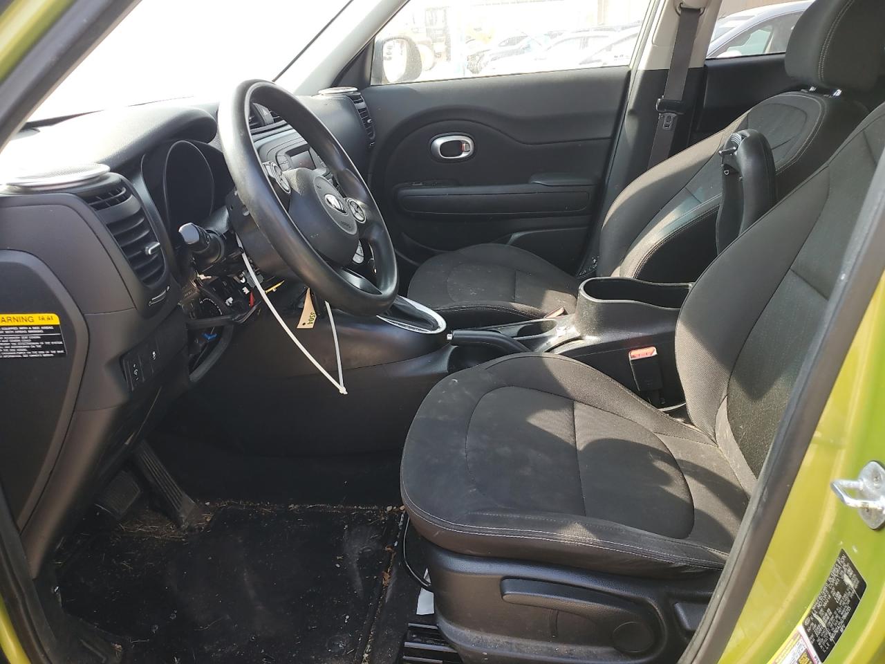 2016 KIA Soul VIN KNDJN2A25G7866215 Copart auction photo, all over damage thumbnail 7