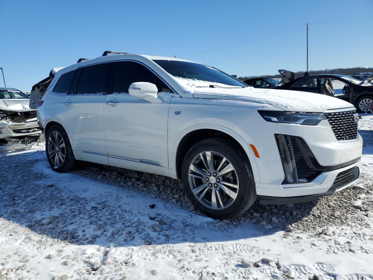 2022 Cadillac XT6 VIN 1GYKPDRS3NZ127421 Copart auction photo, rear end damage thumbnail 4
