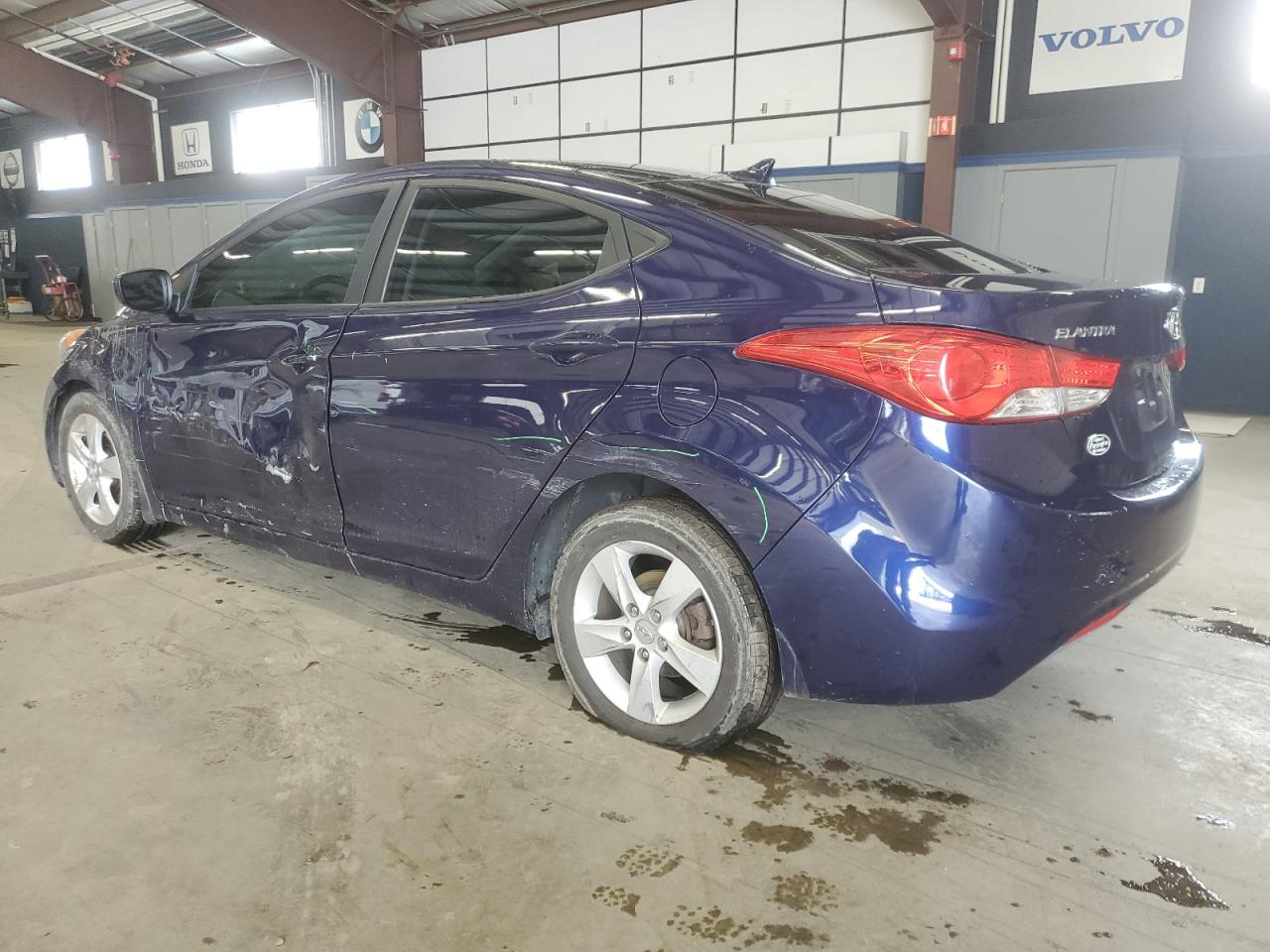 2013 Hyundai Elantra VIN 5NPDH4AE9DH220175 Copart auction photo, side / minor dent/scratches damage thumbnail 2