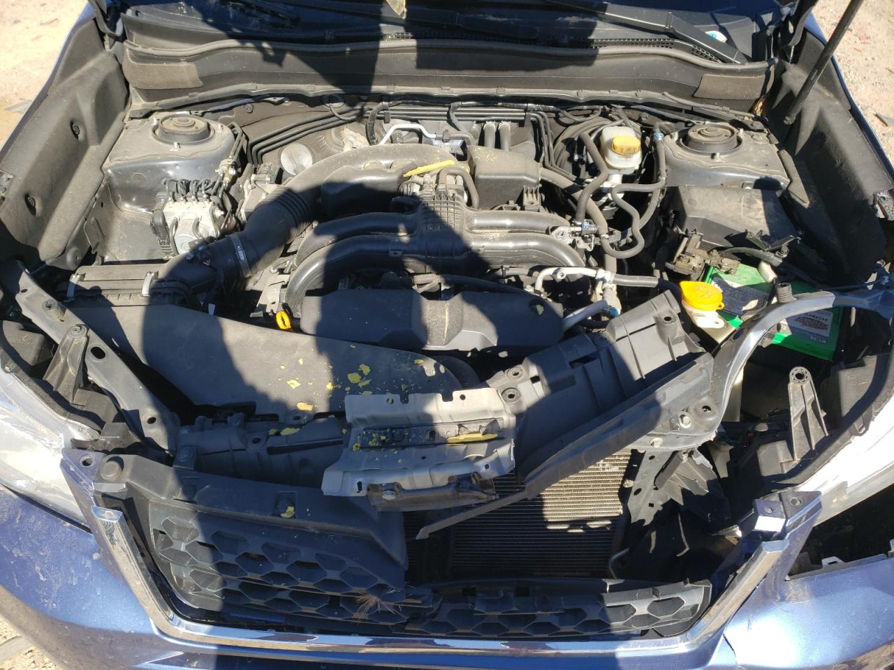 2016 Subaru Forester VIN JF2SJADC9GH417050 Copart auction photo, front end / side damage thumbnail 12