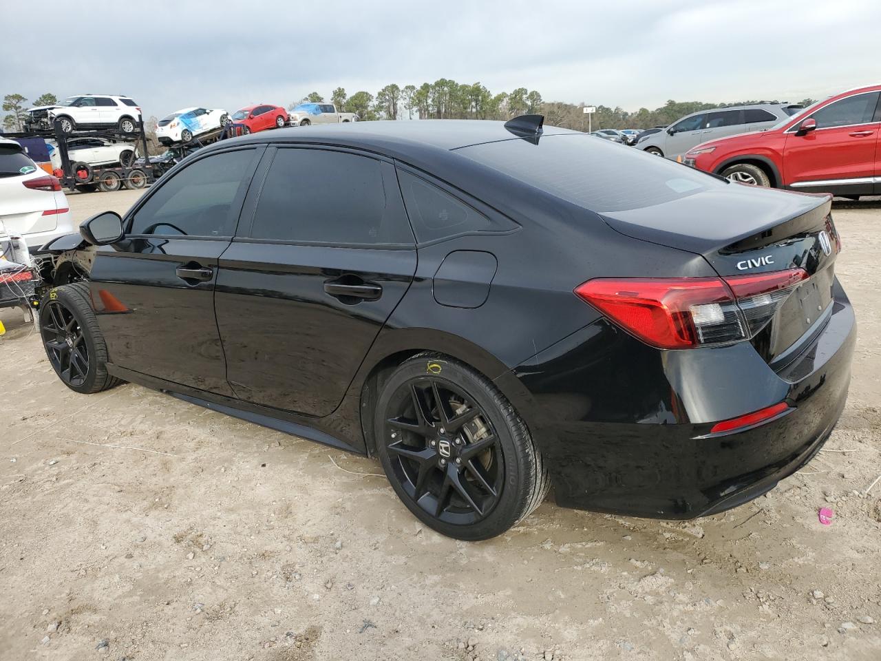 2022 Honda Civic VIN 2HGFE2F51NH590739 Copart auction photo, front end damage thumbnail 2