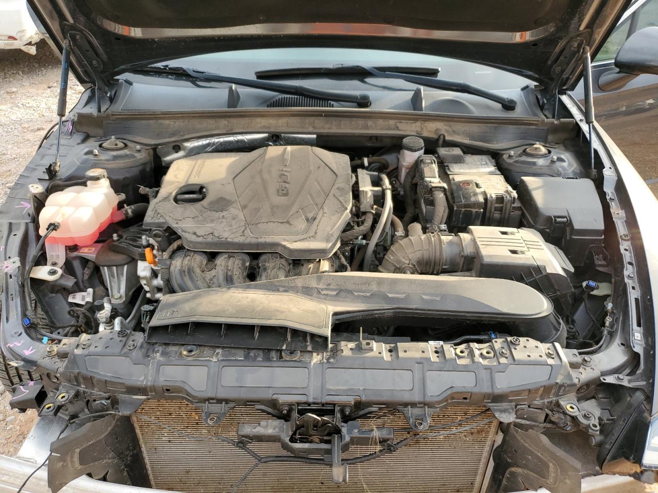 2022 Hyundai Sonata VIN 5NPEG4JA0NH143881 Copart auction photo, front end / side damage thumbnail 11