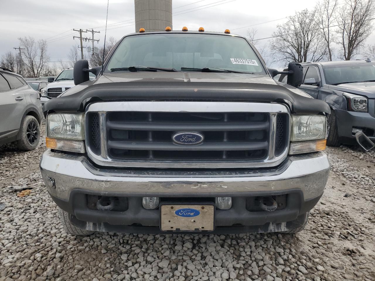 2003 Ford F350 VIN 1FTWW33P43EC15102 Copart auction photo, side / rear end damage thumbnail 5
