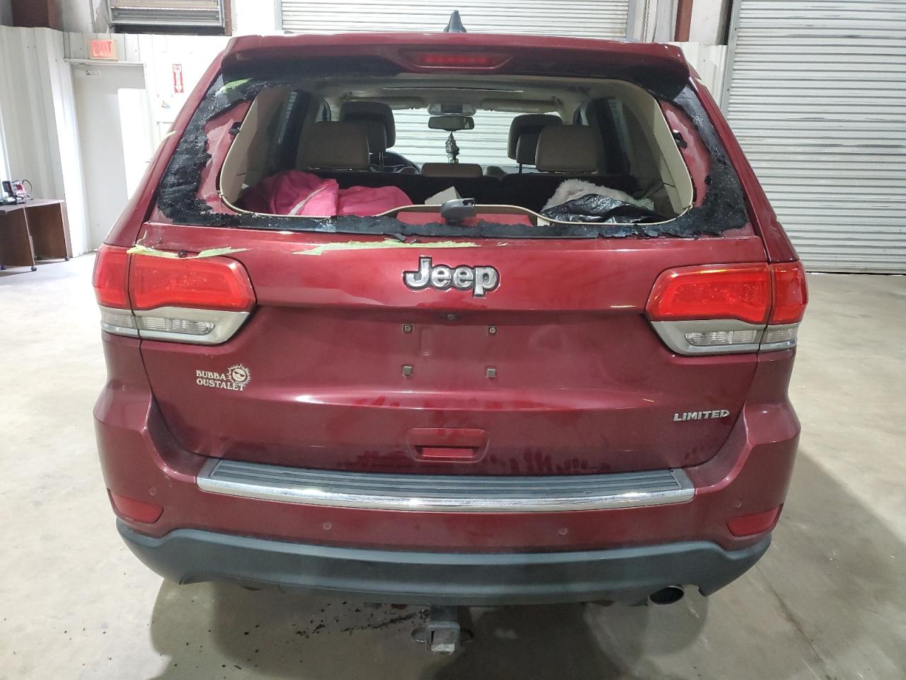 2015 Jeep Grand Cherokee VIN 1C4RJEBG1FC780643 Copart auction photo, rear end / minor dent/scratches damage thumbnail 6