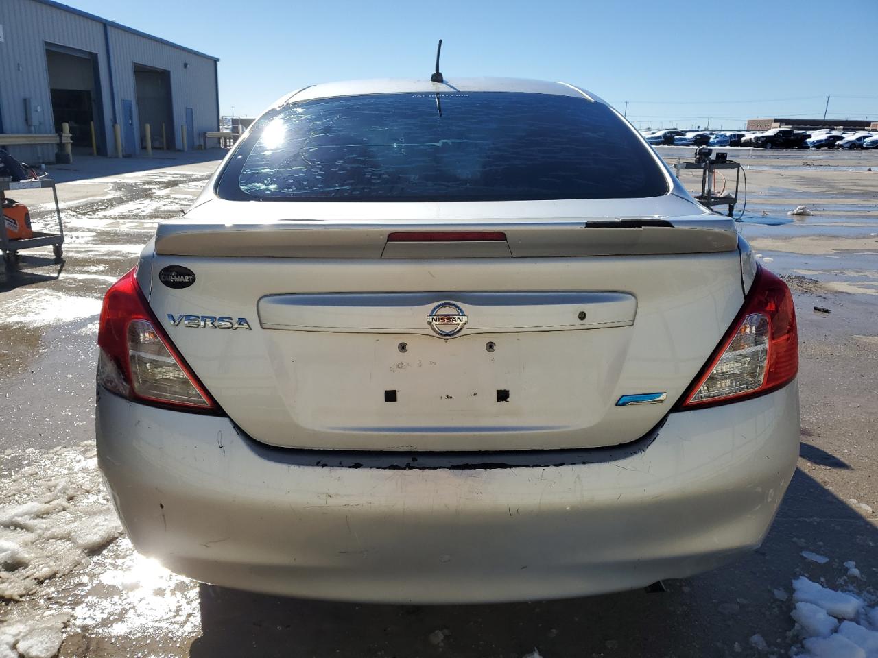 2014 Nissan Versa VIN 3N1CN7APXEL864747 Copart auction photo, front end damage thumbnail 6