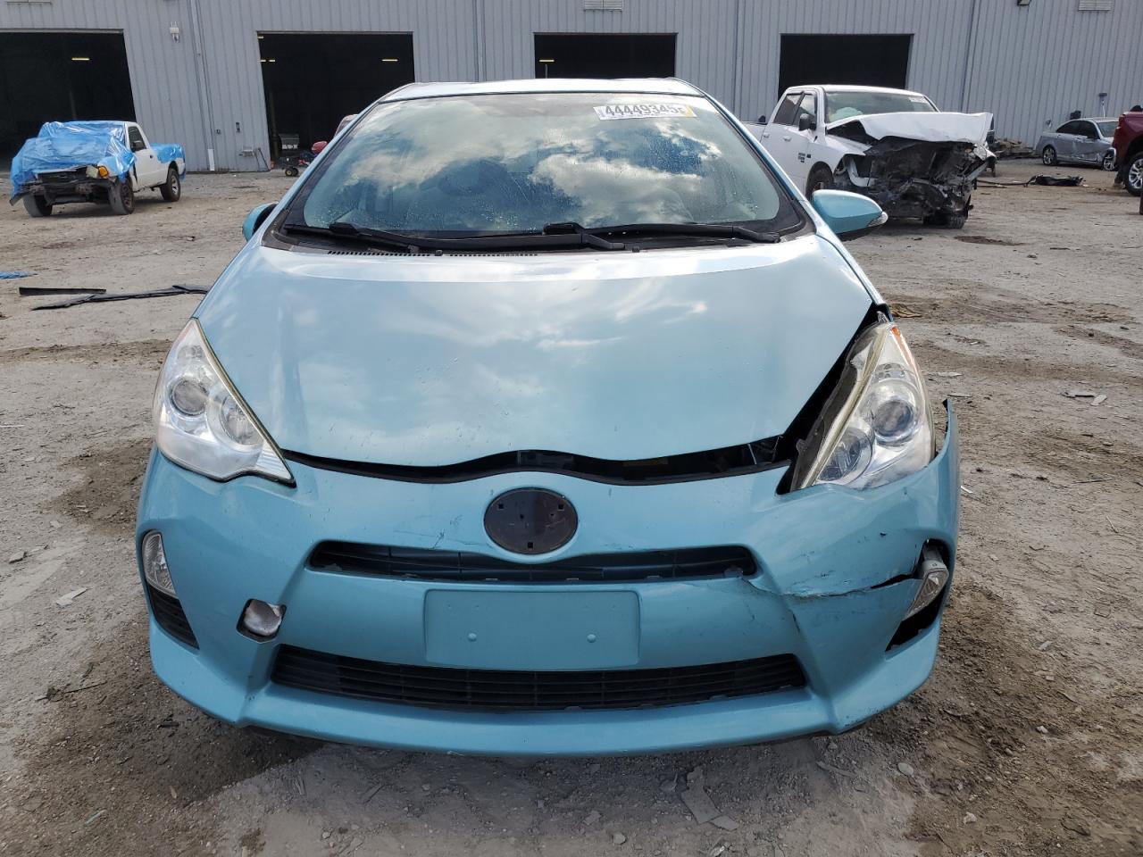 2013 Toyota Prius VIN JTDKDTB35D1056604 Copart auction photo, front end damage thumbnail 5