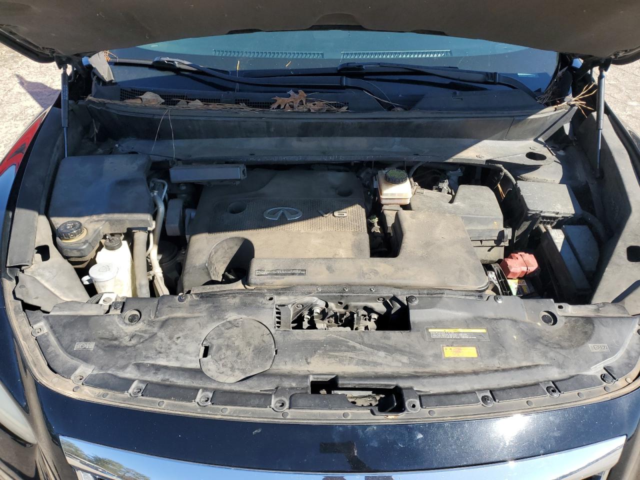 2014 Infiniti QX60 VIN 5N1AL0MN4EC533326 Copart auction photo, side damage thumbnail 12